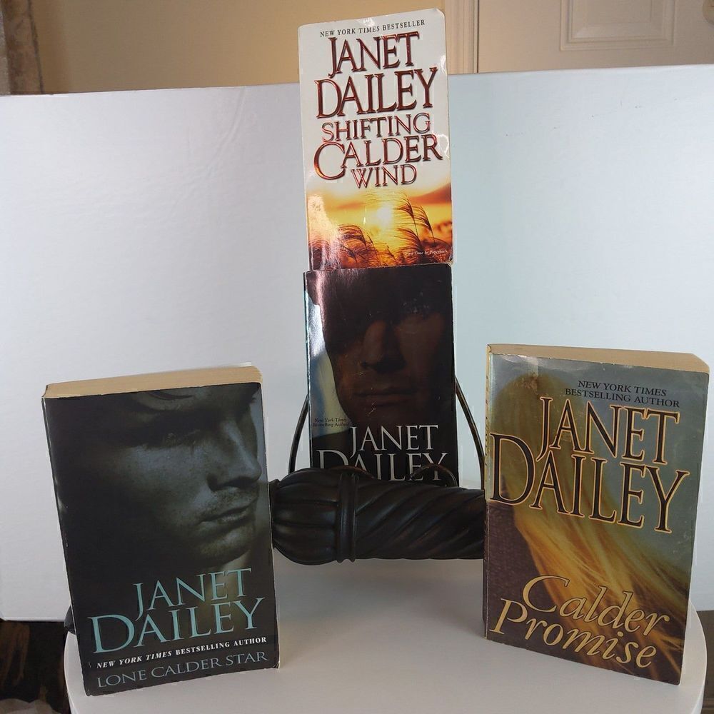 Janet Daily set of 4 Calder romance novels